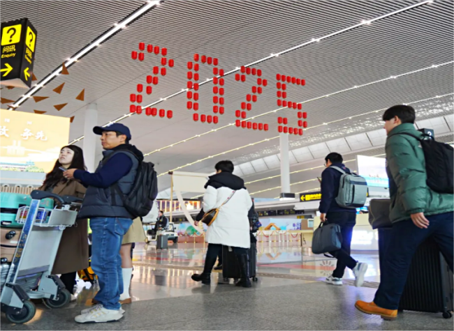 Record-Breaking Spring Festival Travel Rush Concludes With Chongqing Airport Setting New Highs