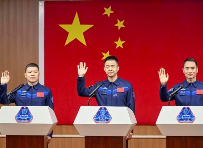 China Unveils Shenzhou-20 Crew for Space Station Mission