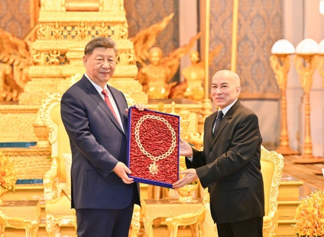 Xi Says China, Cambodia Set Model for Equality, Mutual Trust, Win-Win Cooperation Between Countries of Different Sizes