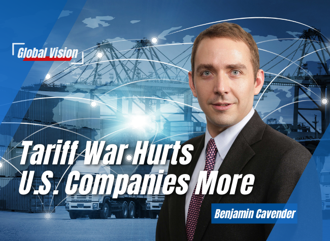 CMR's Benjamin Cavender: Tariff War Hurts U.S. Companies More | Global Vision