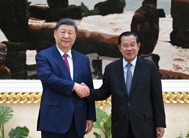 Building China-Cambodia Community with Shared Future a Choice of History, the People: Xi