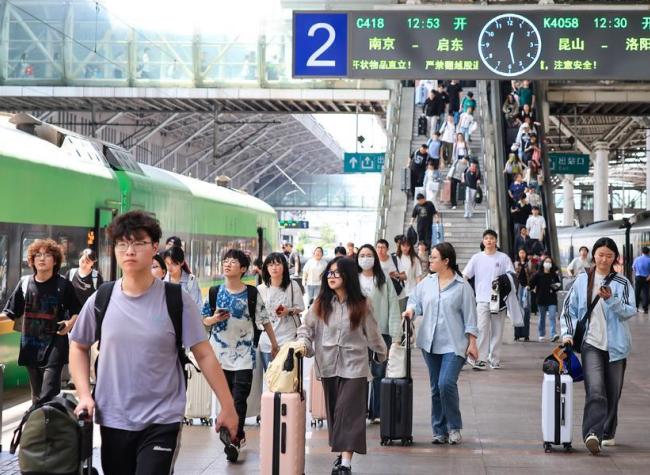 China's May Day Holiday Travel Boom Highlights Consumer Vitality