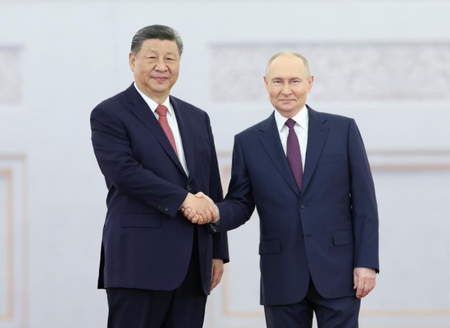 Xi Says China, Russia to Shoulder Special Responsibility as Major Countries