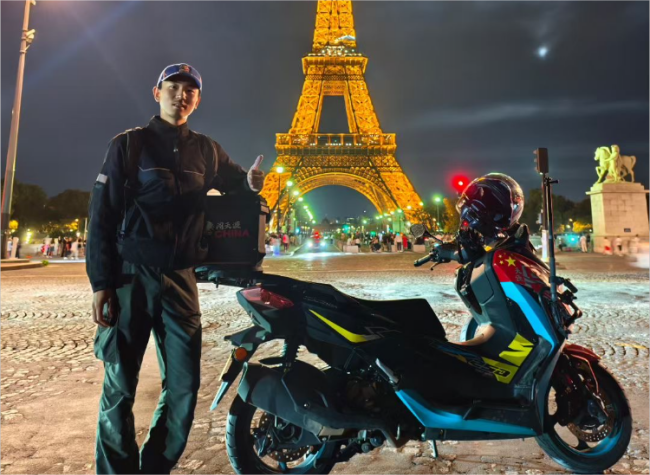Chongqing Rider Crosses 17 Eurasian Nations on a Chinese-Made Scooter