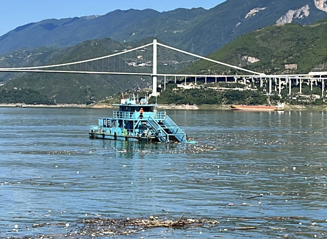 Digital Technology Enhances Debris Cleanup Efforts on the Yangtze River