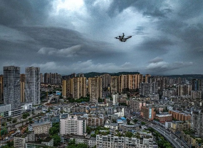 Drone Scouts Take Off Amid Chongqing's High-Tech Flood Response