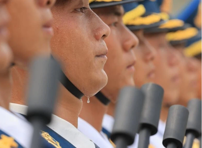 Largest Military Band in PRC History to Perform in China's V-Day Parade
