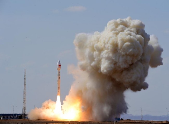 China's Lijian-1 Rocket Launches Seven Satellites