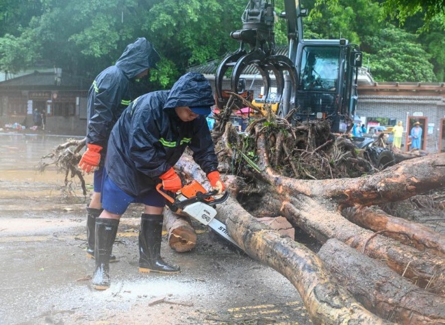 China Launches Level-IV Flooding Emergency Response in Guangdong