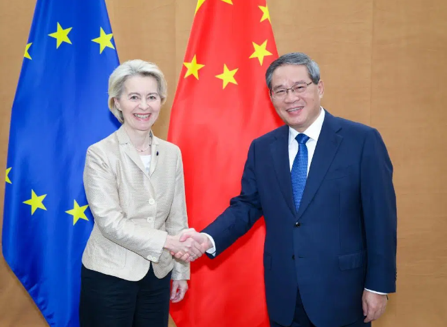 Chinese Premier Urges Joint Actions with EU to Advance Bilateral Cooperation