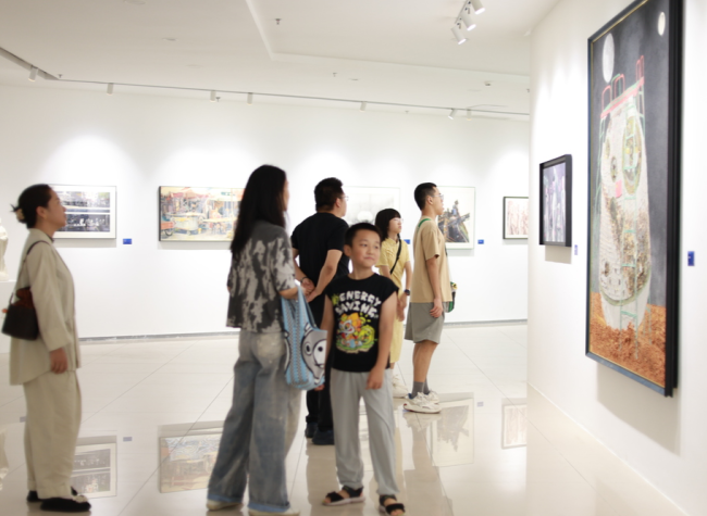 Youth Artworks Depict a New Chapter of the Era: Inaugural Chongqing Youth Fine Arts Exhibition Opens