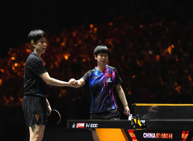 Olympic, World Champs Sun/Wang Sail to WTT China Smash Mixed Doubles Title