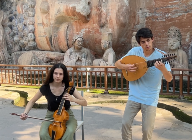 French Medieval Music Meets Chinese Heritage: A Transcendent Dialogue at Dazu Rock Carvings