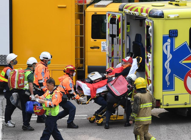 Fire under Control in Hong Kong Residential Complex, Help Extended to Residents