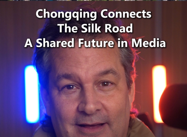 Alex talks about Chongqing ep2 | Chongqing Connects The Silk Road: A Shared Future in Media