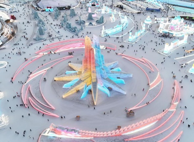 World's Largest Ice and Snow Theme Park to Open in Northeast China