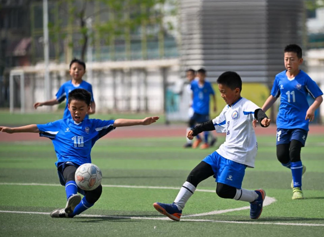 Feature: Football Takes Center Stage at East China Primary School