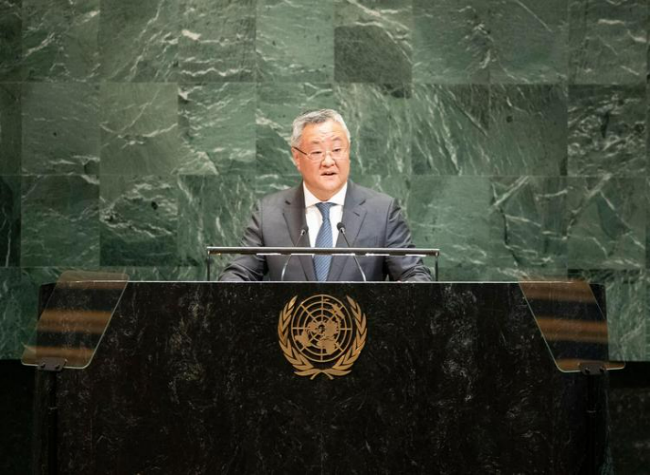 Chinese Envoy Sends Letter to UN Chief Refuting Japan's Unreasonable Arguments