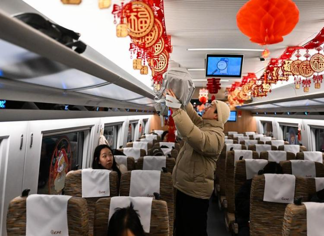 China to Expand Quiet Carriages on High-Speed Trains Starting in February