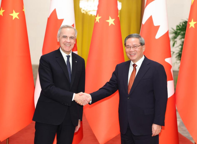 China Willing to Work With Canada to Foster New Growth Drivers: Premier