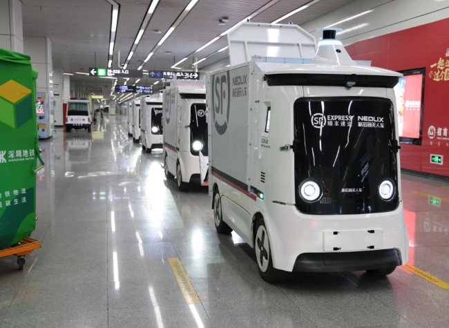 Across China: Unmanned Vans, Drones and Love -- Smart Machines Accelerate Chinese New Year Deliveries