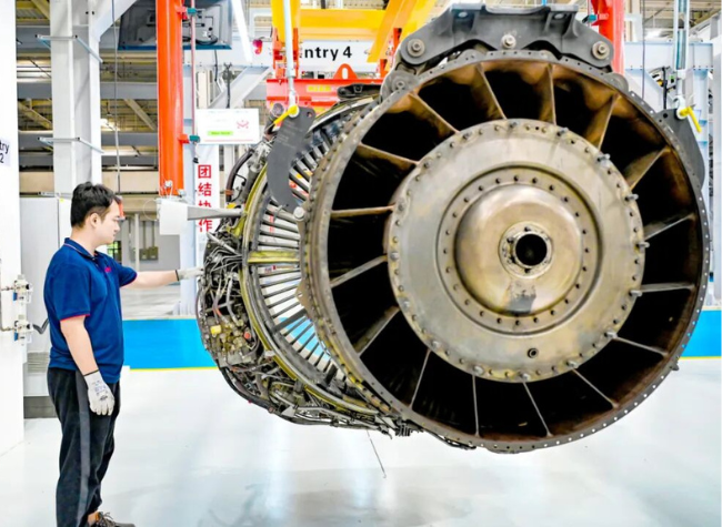 China-Swiss-U.S. Aircraft Engine Maintenance Project in Chongqing Books Orders Through 2026