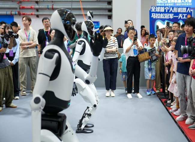 On Stage and Beyond, Robots Join China's New Year Revelry