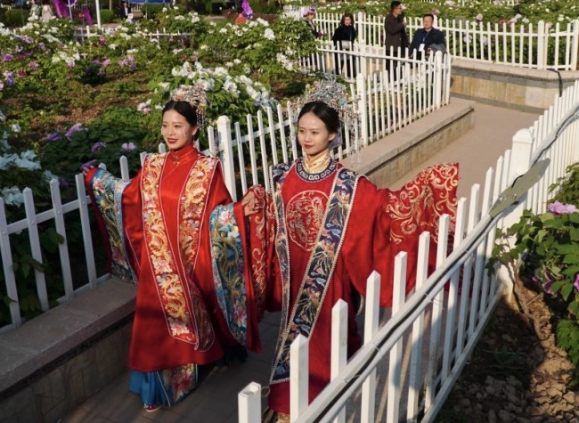 How the Peony Fuels Local Economy in East China
