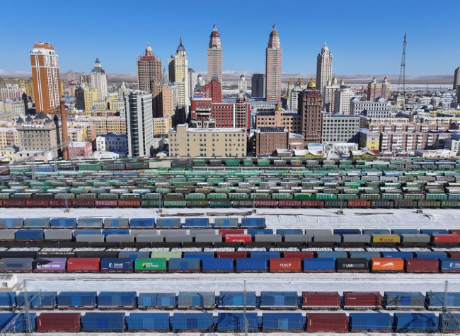 China-Europe Freight Train Services Support Supply Chains amid Global Strains