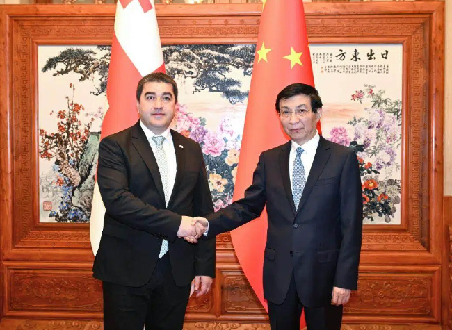 China, Georgia to Enrich Connotation of Strategic Partnership