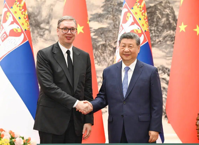 Chinese, Serbian Presidents Hail Ironclad Friendship, Seek Wide-ranging Cooperation