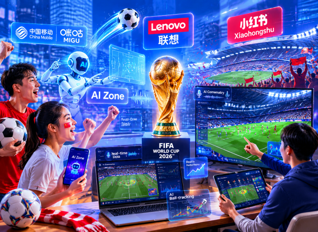 AI Takes Center Stage as China's 2026 World Cup Broadcast Platforms Move Beyond Livestreaming