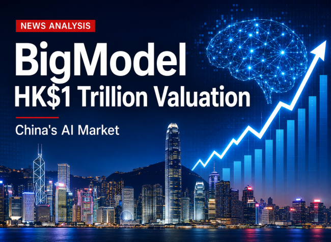 China's Zhipu AI Tops HK$1 Trillion on New Model Launch, Commercialization Hopes