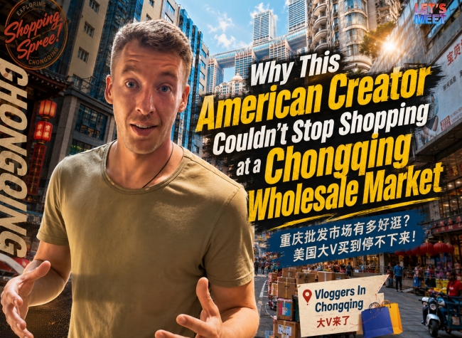 Why This American Creator Couldn't Stop Shopping at a Chongqing Wholesale Market | Vloggers in Chongqing