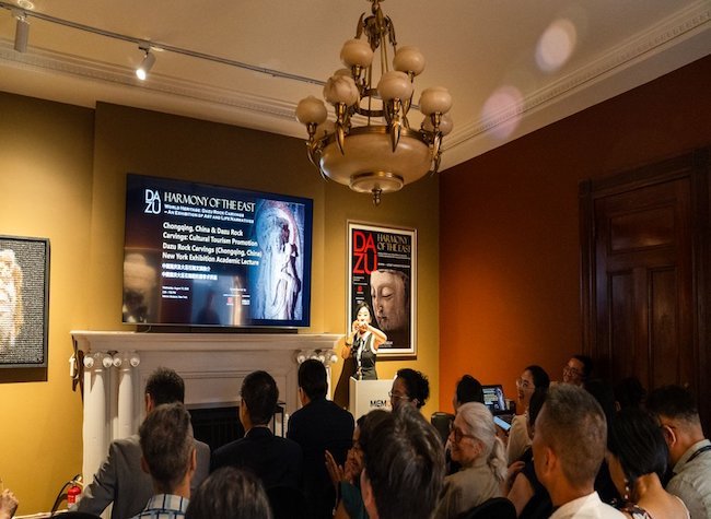 Dazu Rock Carvings Showcase China's Cultural Heritage and Digital Innovation in New York