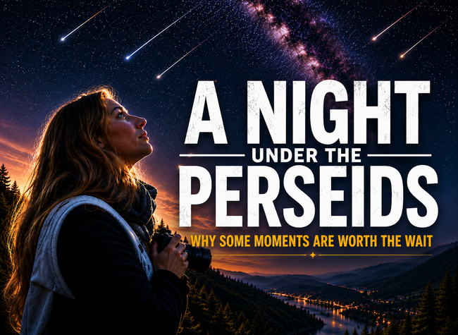 A Night Under the Perseids: Why Some Moments Are Worth the Wait