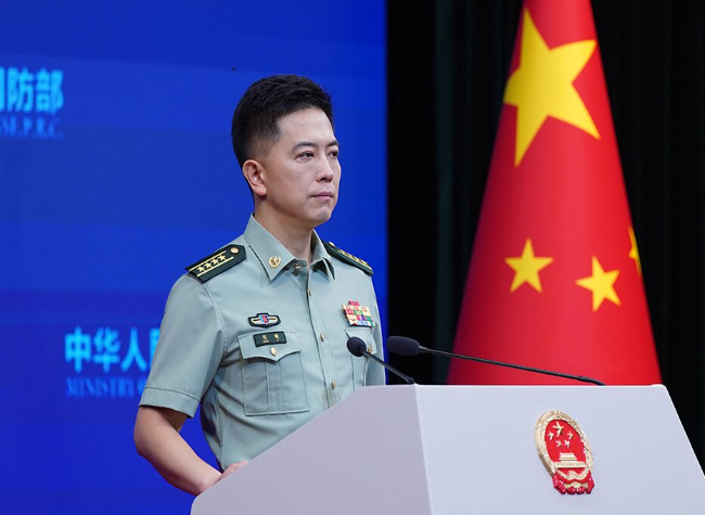Chinese Defense Spokesperson Slams 