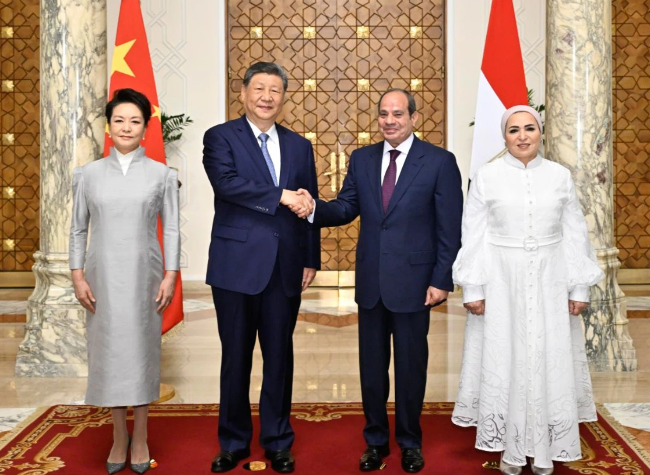 Xi Calls for Deepening China-Egypt Cooperation, Raises Mideast Proposal
